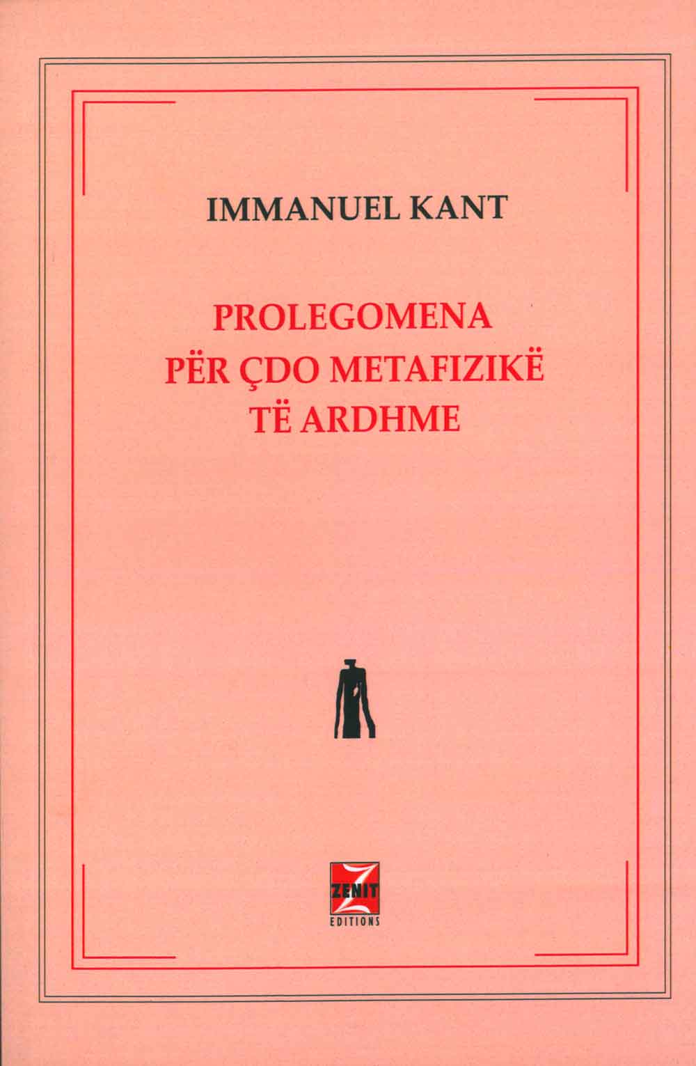 PROLEGOMENA PER CDO METAFIZIKE TE ARDHME